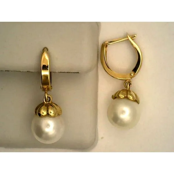 Colored Stone  / Pearl Earrings Joint Venture Estate Jewelry Charleston, SC