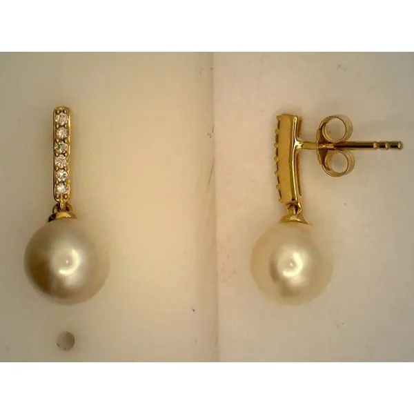 Colored Stone  / Pearl Earrings Image 2 Joint Venture Estate Jewelry Charleston, SC