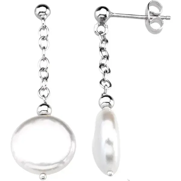 Colored Stone  / Pearl Earrings Joint Venture Estate Jewelry Charleston, SC