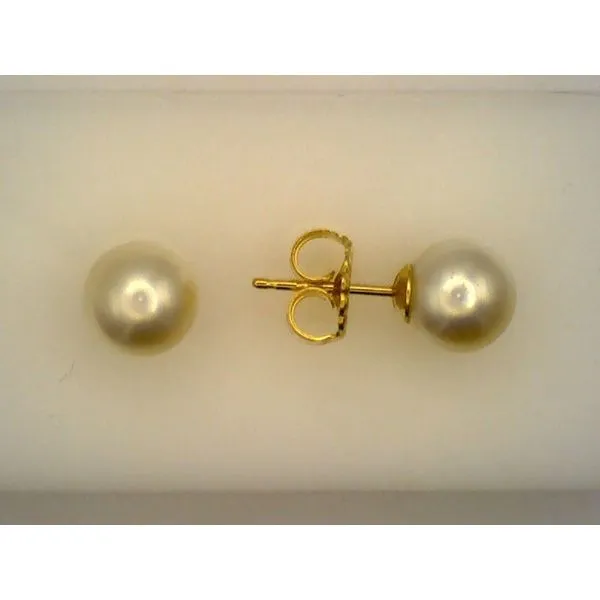 Colored Stone  / Pearl Earrings Joint Venture Estate Jewelry Charleston, SC