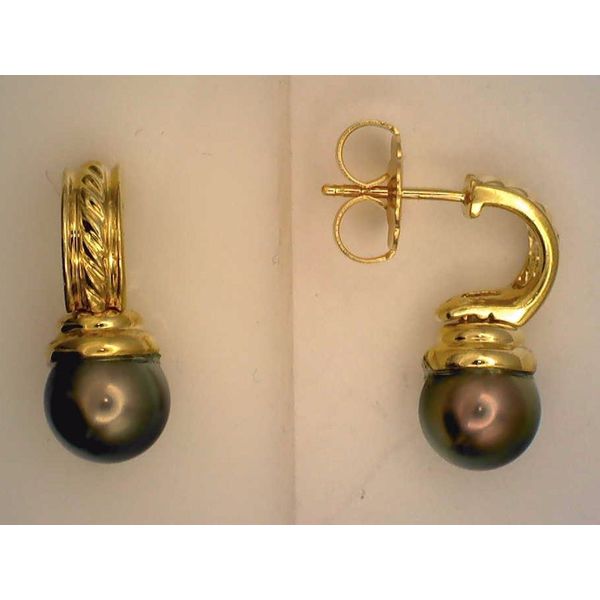 Colored Stone  / Pearl Earrings Joint Venture Estate Jewelry Charleston, SC