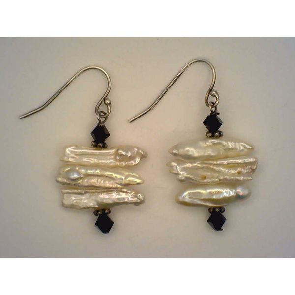 Colored Stone  / Pearl Earrings Joint Venture Estate Jewelry Charleston, SC