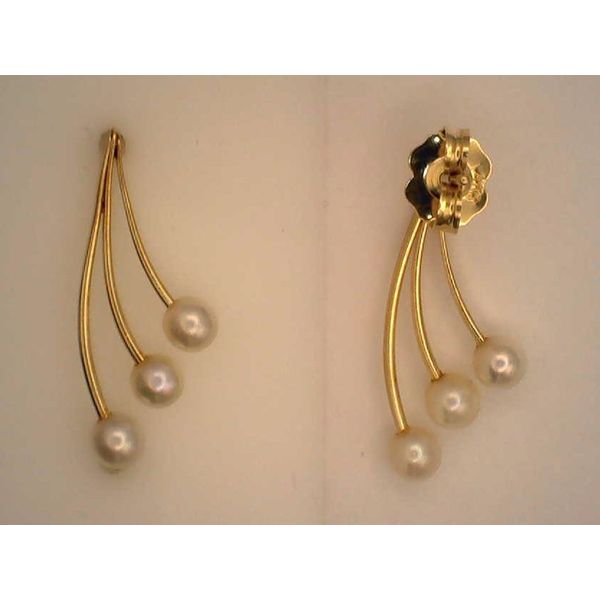 Colored Stone  / Pearl Earrings Joint Venture Estate Jewelry Charleston, SC