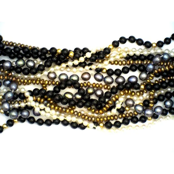 Colored Stone / Pearl Necklace Image 2 Joint Venture Estate Jewelry Charleston, SC