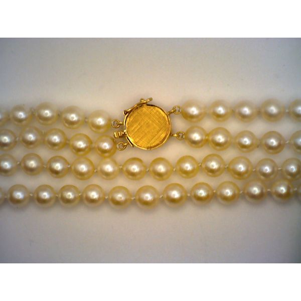 Colored Stone / Pearl Necklace Image 2 Joint Venture Estate Jewelry Charleston, SC