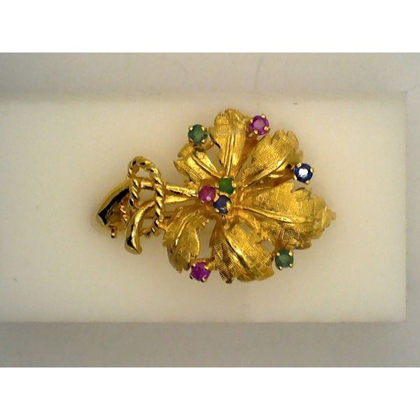 Colored Stone / Pearl Necklace Image 3 Joint Venture Estate Jewelry Charleston, SC