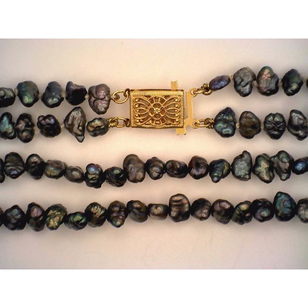 Colored Stone / Pearl Necklace Joint Venture Estate Jewelry Charleston, SC