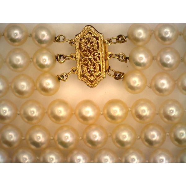 Colored Stone / Pearl Necklace Joint Venture Estate Jewelry Charleston, SC