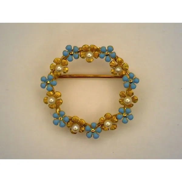 Colored Stone  / Pearl Pins & Brooches Joint Venture Estate Jewelry Charleston, SC