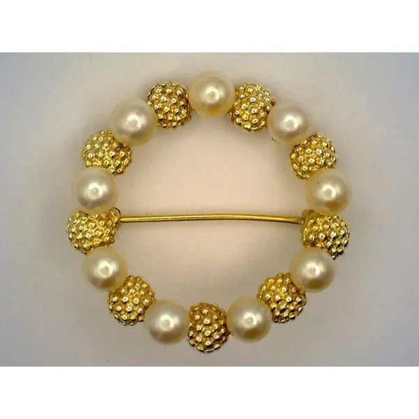 Colored Stone  / Pearl Pins & Brooches Joint Venture Estate Jewelry Charleston, SC