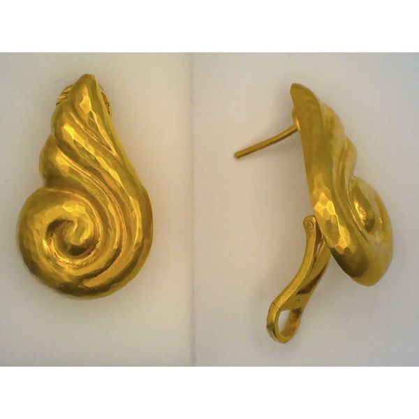 Gold earrings Joint Venture Estate Jewelry Charleston, SC