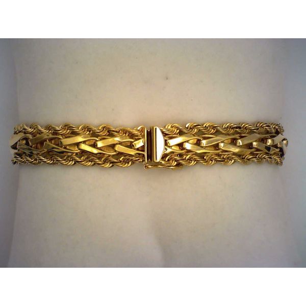 Gold Bracelet Image 2 Joint Venture Estate Jewelry Charleston, SC