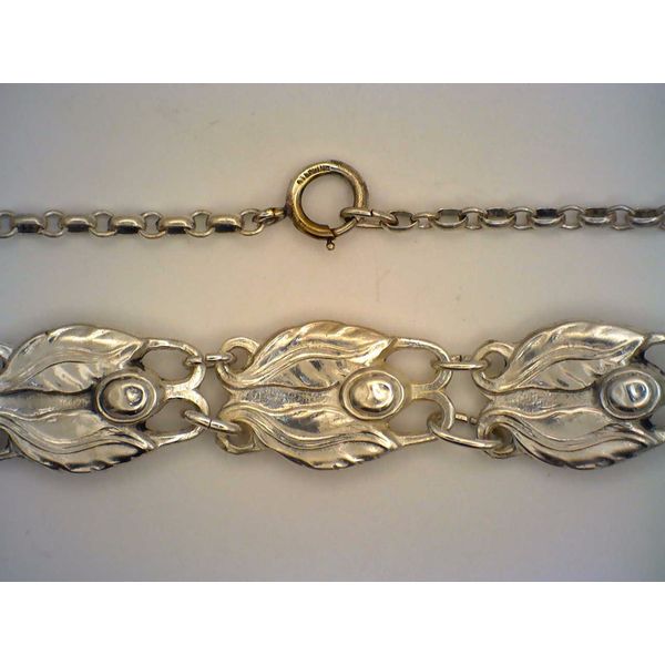 Silver Necklace Image 2 Joint Venture Estate Jewelry Charleston, SC