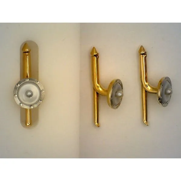 Cufflinks, Studs & Tie Tacks, Men's Joint Venture Estate Jewelry Charleston, SC