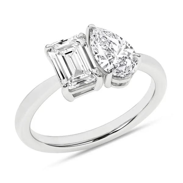 Lab Grown Engagement Ring J. West Jewelers Round Rock, TX