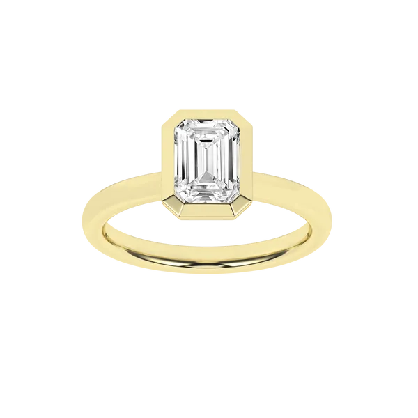 Lab Grown Engagement Ring J. West Jewelers Round Rock, TX