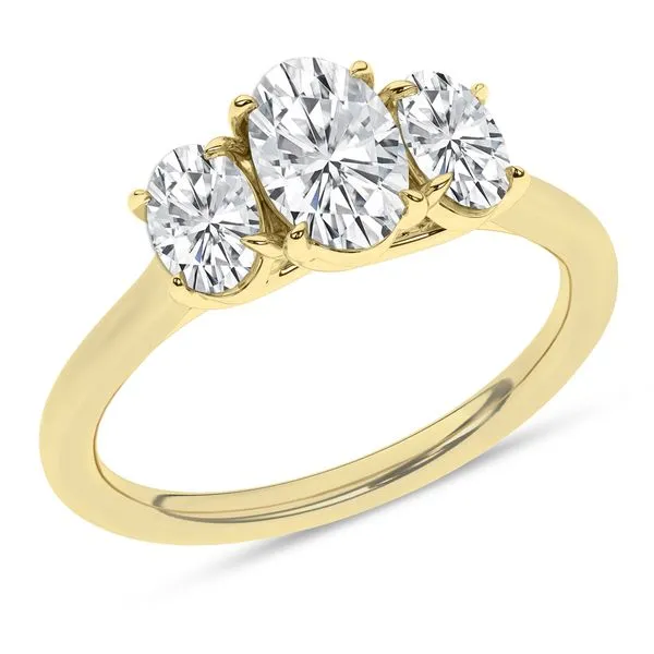 Lab Grown Engagement Ring J. West Jewelers Round Rock, TX