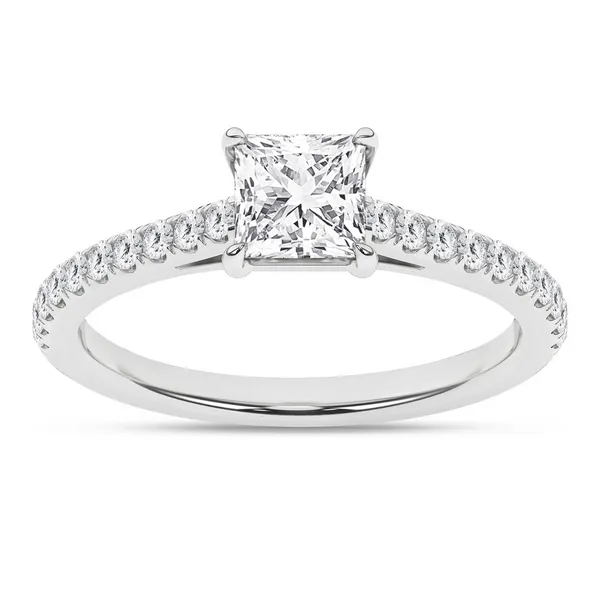 Lab Grown Engagement Ring J. West Jewelers Round Rock, TX