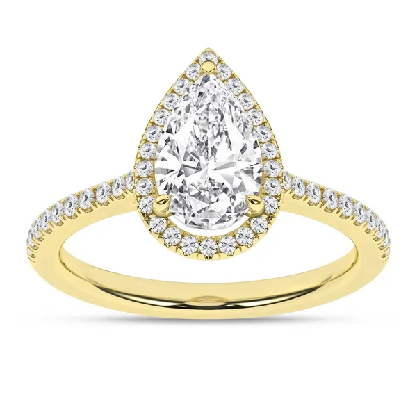 Lab Grown Engagement Ring J. West Jewelers Round Rock, TX