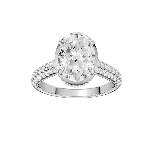 Lab Grown Engagement Ring J. West Jewelers Round Rock, TX