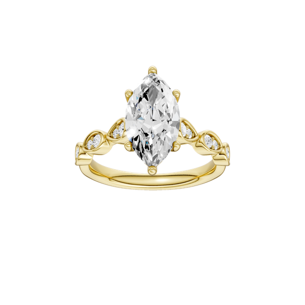 Lab Grown Engagement Ring J. West Jewelers Round Rock, TX