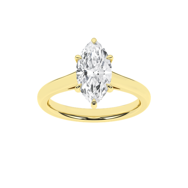 Lab Grown Engagement Ring J. West Jewelers Round Rock, TX