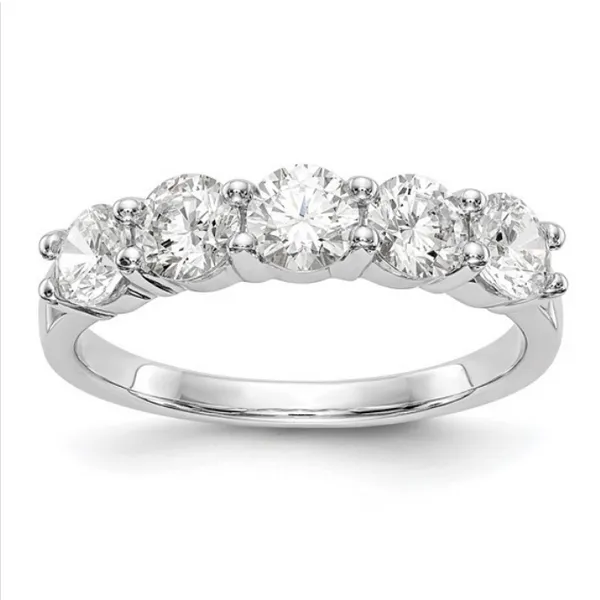 Lab Grown Diamond Anniversary/Wedding Band J. West Jewelers Round Rock, TX