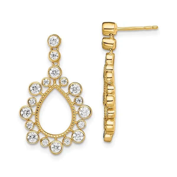 Lab-Grown Earrings J. West Jewelers Round Rock, TX