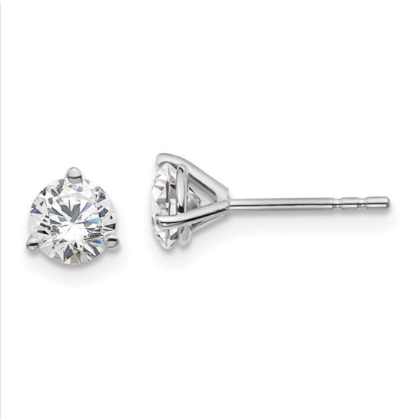 Lab-Grown Earrings J. West Jewelers Round Rock, TX