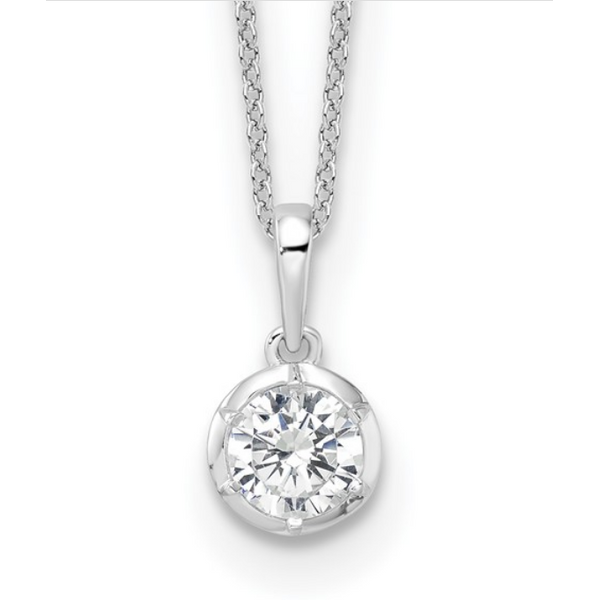 Lab-Grown Diamond Pendant's J. West Jewelers Round Rock, TX