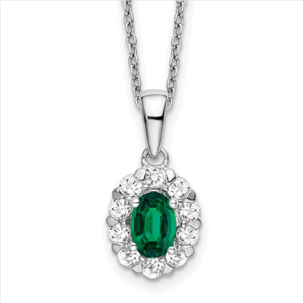 Lab-Grown Diamond Pendant's J. West Jewelers Round Rock, TX