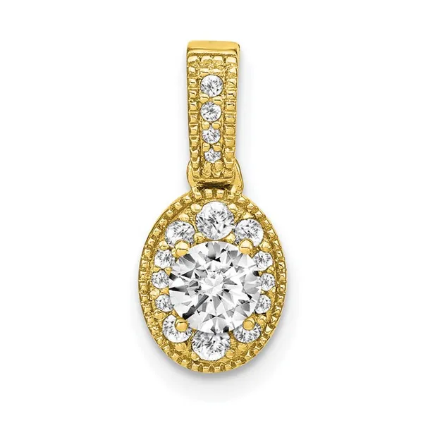 Lab-Grown Diamond Pendant's J. West Jewelers Round Rock, TX