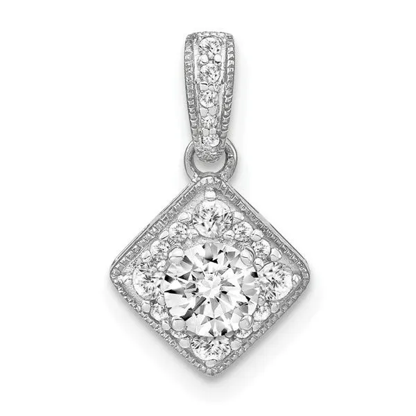 Lab-Grown Diamond Pendant's J. West Jewelers Round Rock, TX