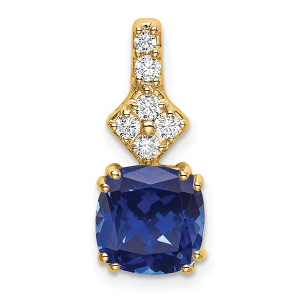 Lab-Grown Diamond Pendant's J. West Jewelers Round Rock, TX