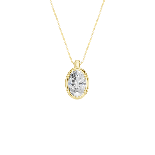 Lab-Grown Diamond Pendant's J. West Jewelers Round Rock, TX