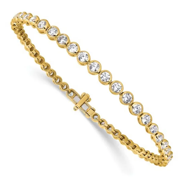 Lab-Grown Diamond Bracelets Image 2 J. West Jewelers Round Rock, TX