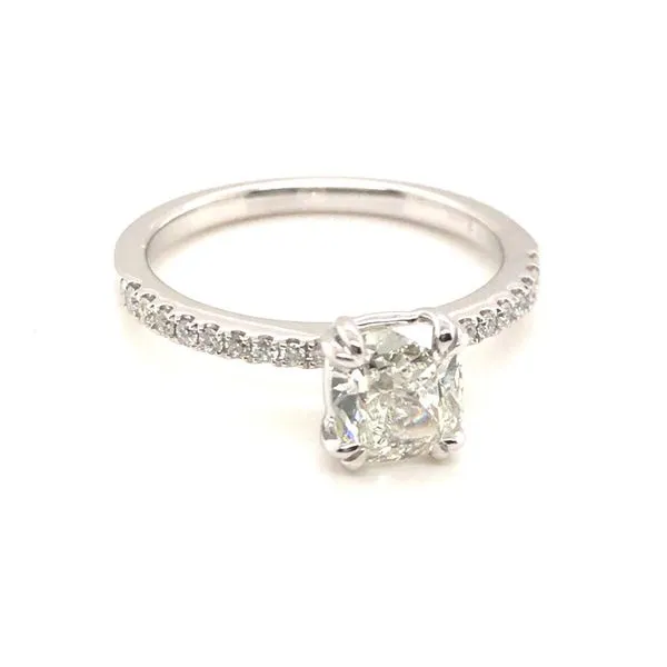 White Gold Diamond Engagement Ring JWR Jewelers Athens, GA
