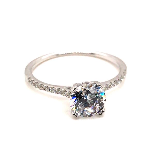White Gold Diamond Engagement Ring JWR Jewelers Athens, GA