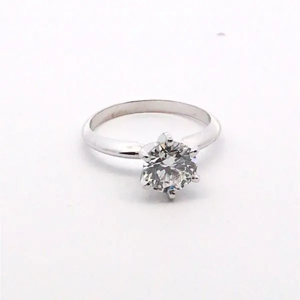 Lab Diamond Solitaire Ring JWR Jewelers Athens, GA