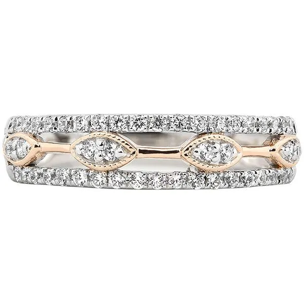 Two-Tone Diamond Band JWR Jewelers Athens, GA
