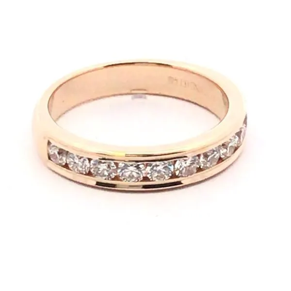 Yellow Ladies Diamond Channel Band JWR Jewelers Athens, GA