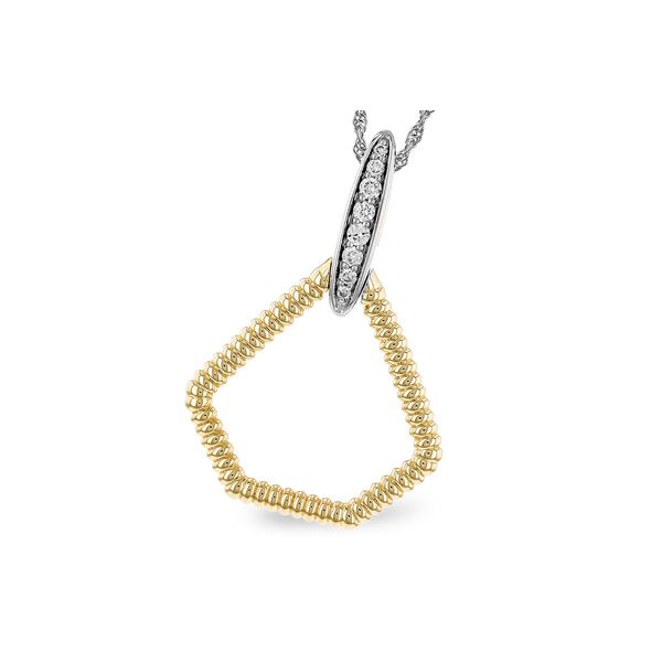 Two-Tone Diamond Necklace JWR Jewelers Athens, GA