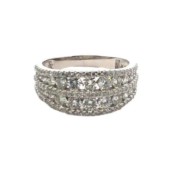 Five Row Diamond Band JWR Jewelers Athens, GA