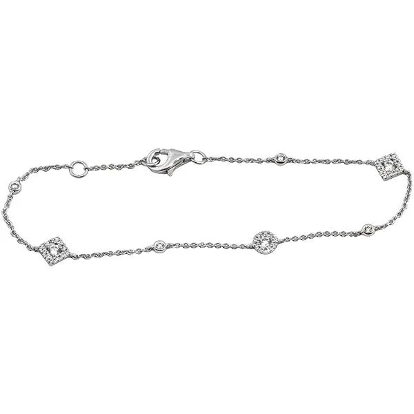 Diamond Station Bracelet JWR Jewelers Athens, GA