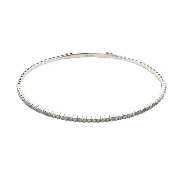 Diamond Flex Bangle Bracelet JWR Jewelers Athens, GA