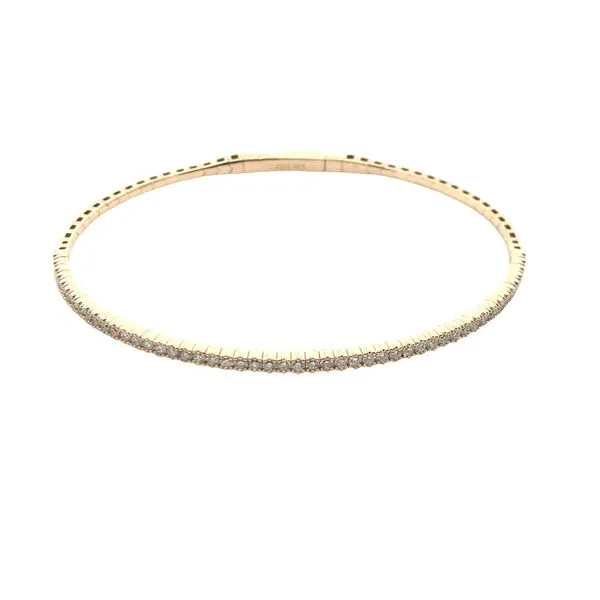 Diamond Flexible Bangle Bracelet JWR Jewelers Athens, GA