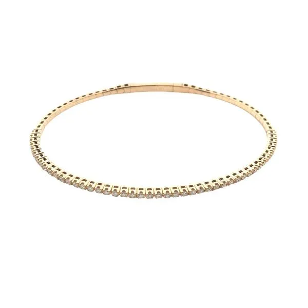 Flexible Diamond Bangle Bracelet JWR Jewelers Athens, GA