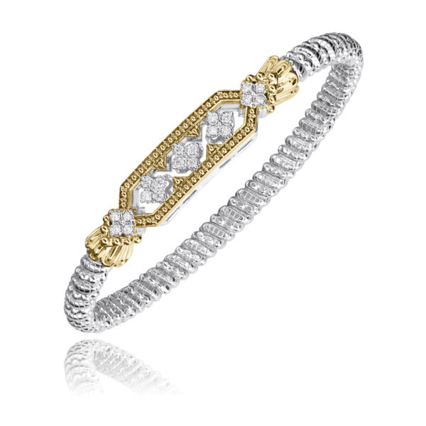 Vahan Closed Diamond Bangle Bracelet JWR Jewelers Athens, GA