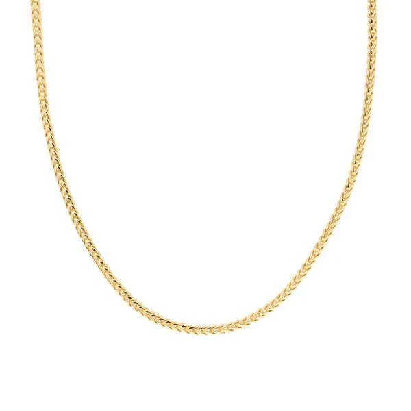 Yellow Gold Franco Design Chain JWR Jewelers Athens, GA