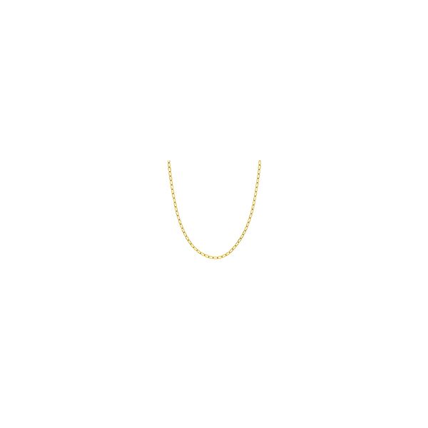 Yellow Gold Paperclip Chain JWR Jewelers Athens, GA